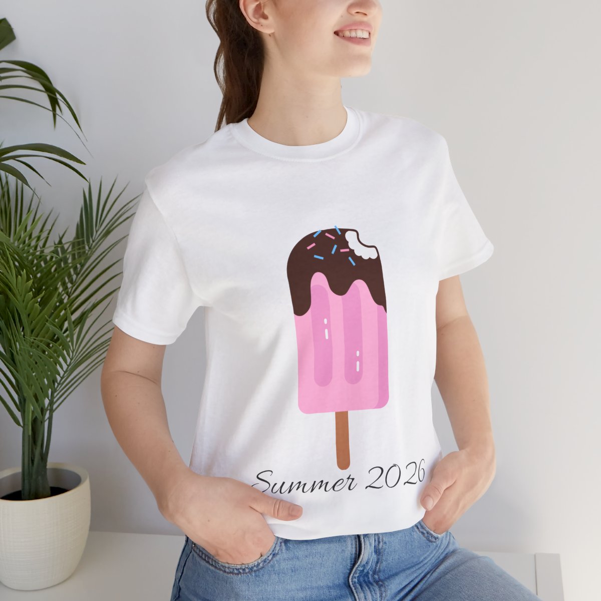 Short sleeve unisex T-shirt